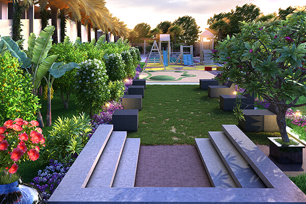 Amphitheate & Garden