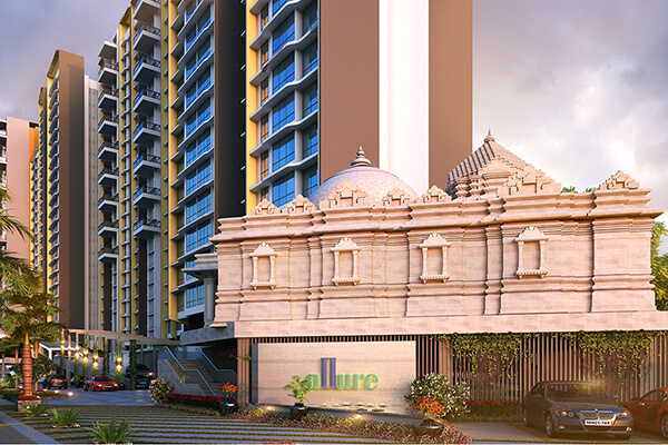 Temple With Elevation